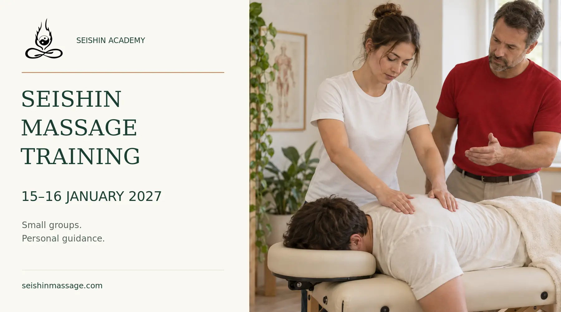 Seishin massage course – Course image